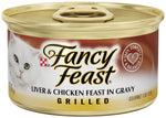 Fancy Feast Grilled Liver and Chicken Canned Cat Food