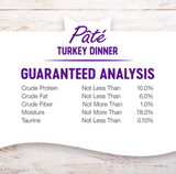 Wellness Complete Health Natural Grain Free Turkey Pate Wet Canned Cat Food