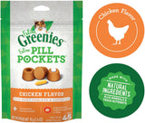 Greenies Pill Pockets Feline Chicken Flavor Cat Treats