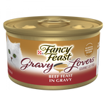 Purina Fancy Feast Gravy Lovers Beef Feast Gourmet Cat Food in Wet Cat Food Gravy