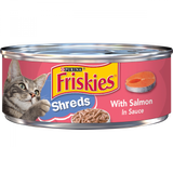 Friskies Savory Shreds Salmon in Sauce Canned Cat Food