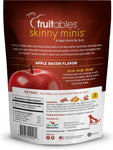 Fruitables Chewy Skinny Minis Apple Bacon Dog Treats - Zen Dog RI