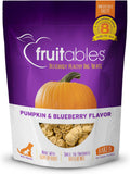 Fruitables Pumpkin & Blueberry Flavor Crunchy Dog Treats - Zen Dog RI