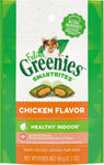 Greenies Feline SmartBites Healthy Indoor Natural Chicken Flavor Soft & Crunchy Adult Cat Treats