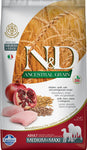 Farmina N&D Natural and Delicious Ancestral Grain Medium & Maxi Chicken & Pomegranate Adult Dry Dog Food - Zen Dog RI