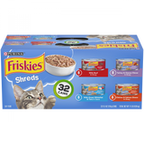 Friskies Shreds Variety Pack Canned Cat Food
