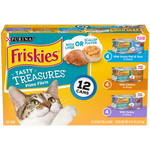 Friskies Tasty Treasures Variety Pack Canned Cat Food