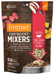 Instinct Raw Boost Mixers Grain Free Beef Formula Freeze Dried Dog Food Topper