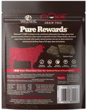 Wellness CORE Natural Grain Free Pure Rewards Beef Recipe Jerky Bites Dog Treats
