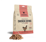 Vital Essentials Grain Free Chicken Mini Nibs Freeze Dried Raw Food for Cats
