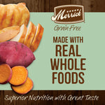 Merrick Senior Dry Dog Food Real Chicken & Sweet Potato Grain Free Dog Food Recipe