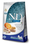 Farmina Ocean N&D Natural & Delicious Ancestral Grain Mini Adult Cod, Spelt, Oats & Orange Dry Dog Food