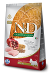 Farmina N&D Natural & Delicious Low Grain Mini Adult Chicken & Pomegranate Dry Dog Food