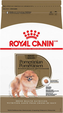 Royal Canin Breed Health Nutrition Pomeranian Adult Dry Dog Food
