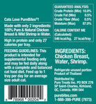 PureBites Mixers Chicken Breast & Wild Ocean Shrimp in Water Cat Food Topper Treat
