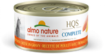 Almo Nature HQS Complete Cat Grain Free Chicken with Cheese In Gravy Canned Cat Food