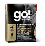 Petcurean Go! Sensitivities Limited Ingredient Grain Free Duck Pate Wet Dog Food