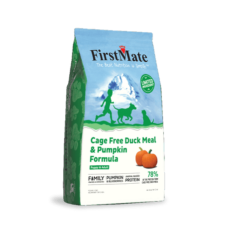 FIRST MATE - Cage Free Duck Meal & Pumpkin Formula