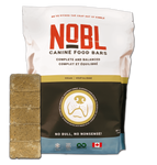 NOBL Adult Canine Food Bars Vegan Recipe - Bulk 10 Pack - Zen Dog RI