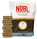 NOBL Adult Canine Food Bars Vegan Recipe - Bulk 10 Pack - Zen Dog RI