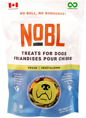 NOBL Foods Canine Vegan Recipe Treats - Individual Bag - Zen Dog RI